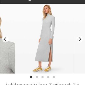 Lululemon Kitsilano ribbed dress size 4